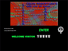 Tablet Screenshot of colinrobertson.net