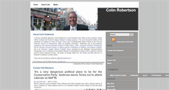 Desktop Screenshot of colinrobertson.ca